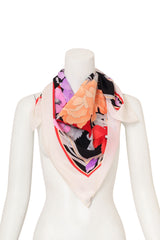 Floral Bouquet Print Scarf by Leonard on mannequin @ Recess LA