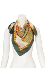 Giada Print Scarf by Salvatore Ferragamo on mannequin @ Recess LA