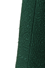 Vintage Valentino Paisley Jacquard Velvet Dress & Jacket Set fraying @ Recess LA 