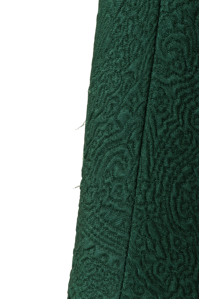 Vintage Valentino Paisley Jacquard Velvet Dress & Jacket Set fraying @ Recess LA 
