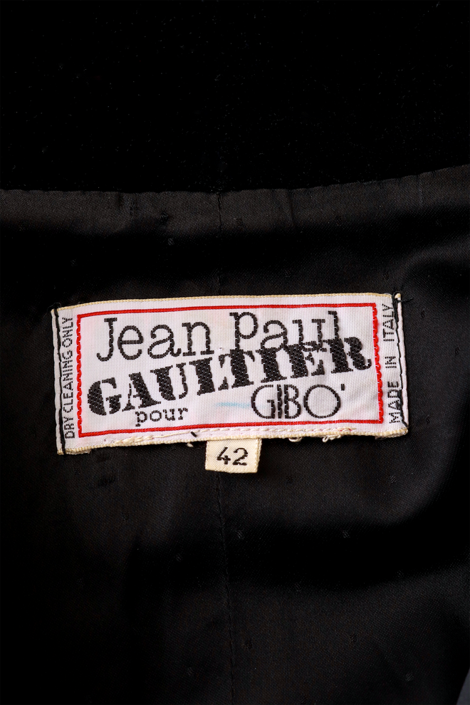 Sculptural blazer by Jean Paul Gaultier label @ Recess LA