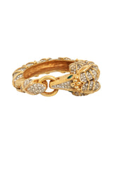 Vintage Crystal Ram Head Bracelet by Kenneth Jay Lane @ Recess LA