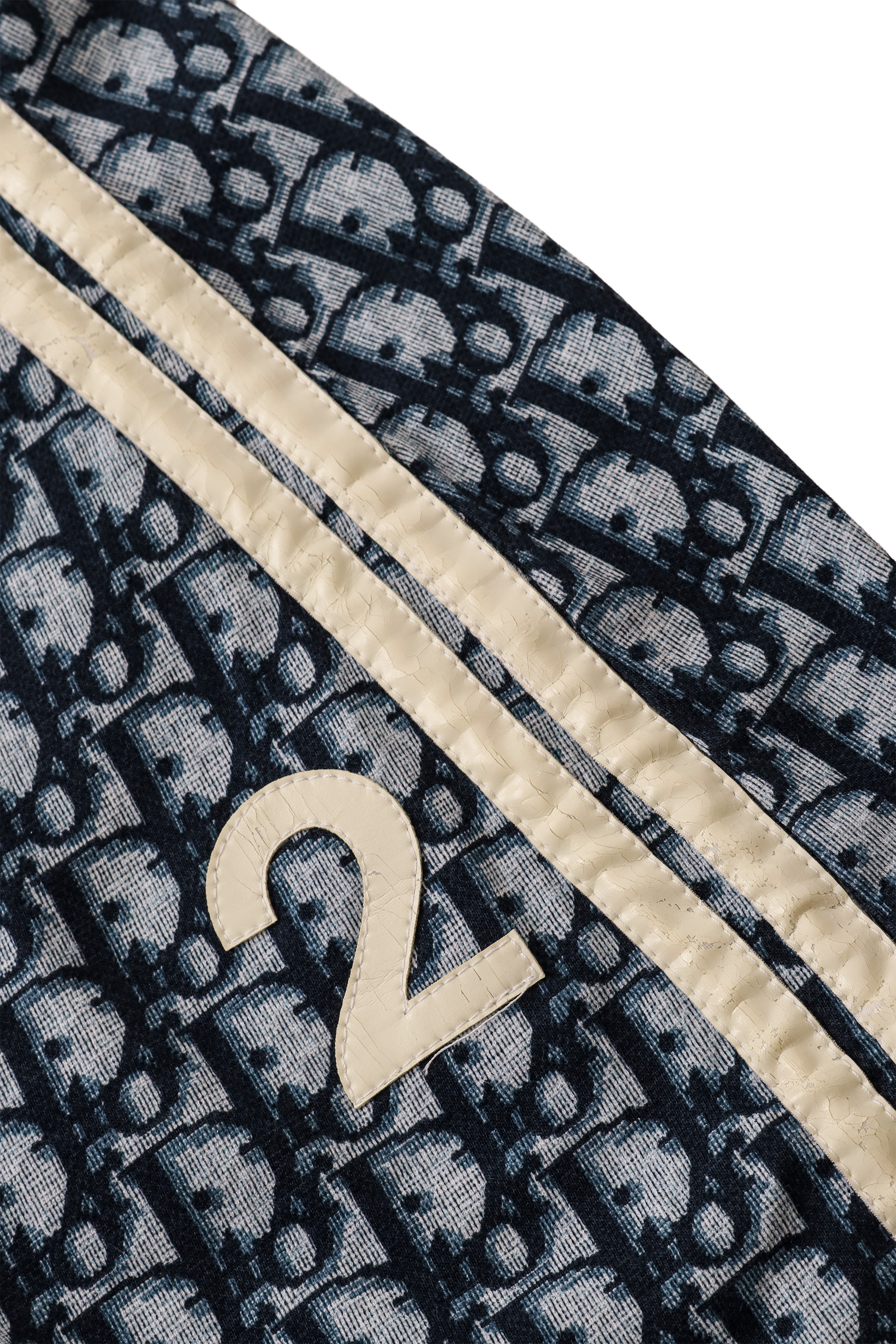 monogram mini dress by Dior cracking finish @ Recess LA