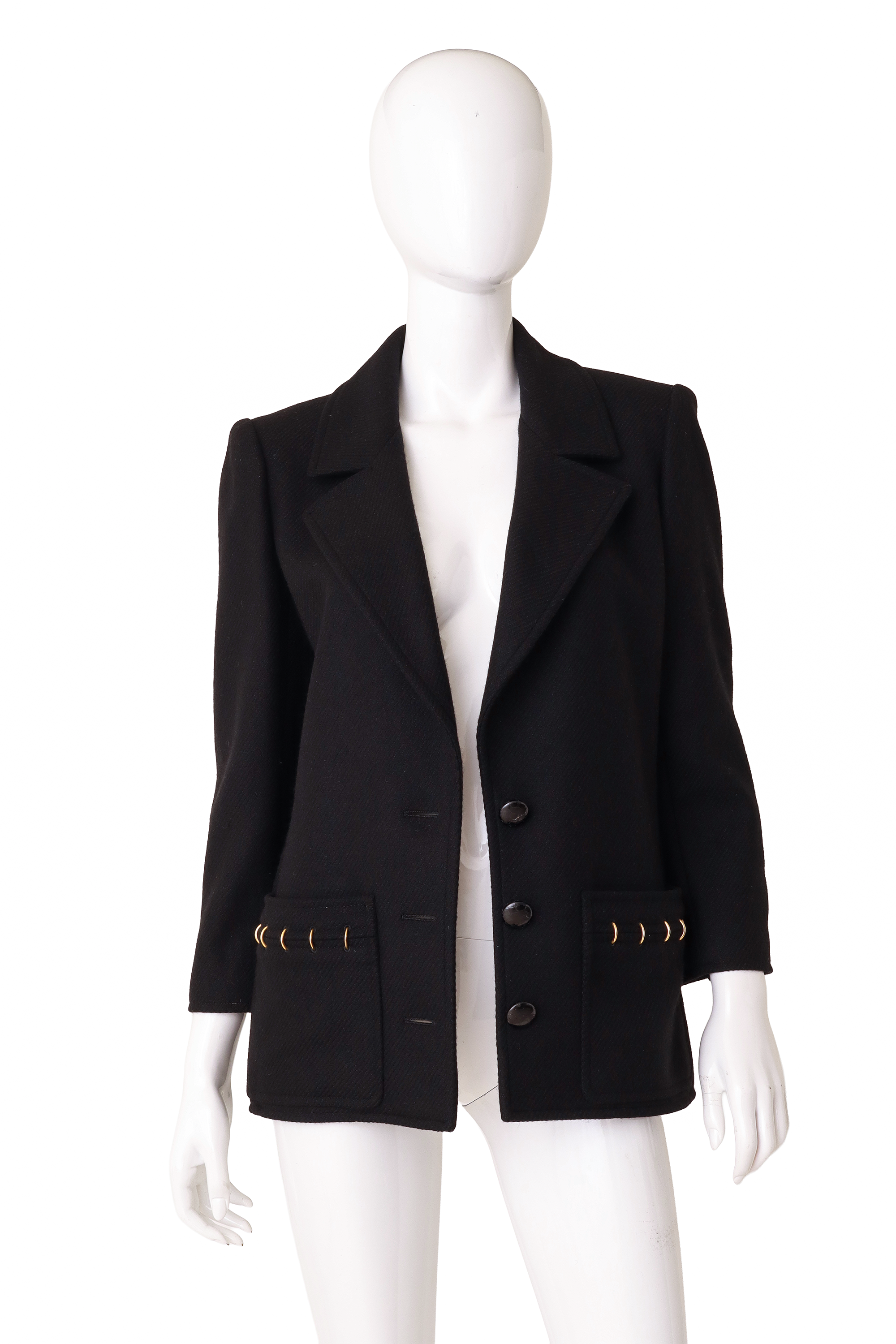 Ring detail blazer by Valentino on mannequin open @ Recess LA