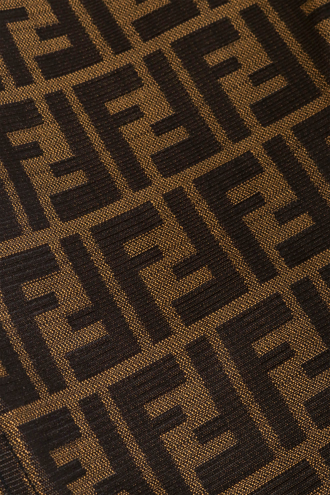Zucca Monogram Pant II by Fendi print close @ Recess LA