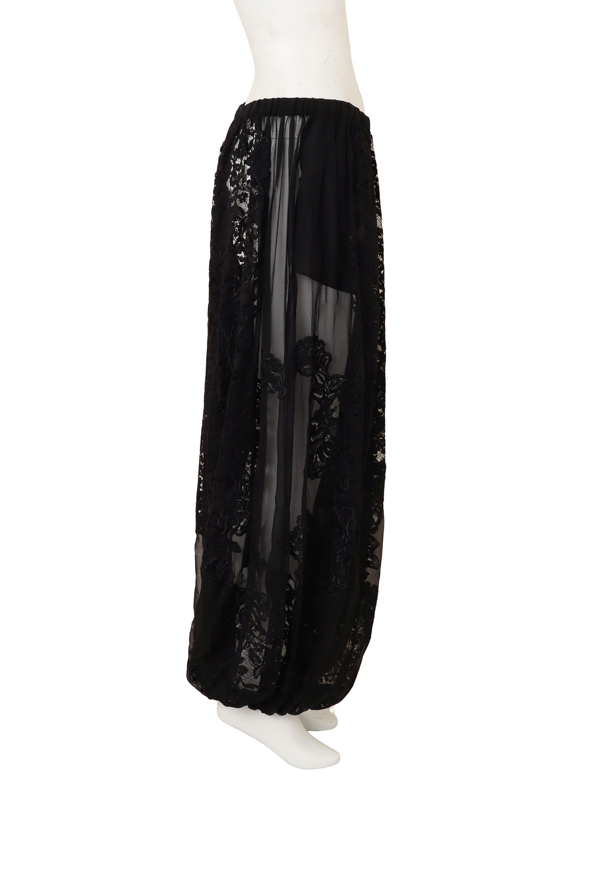 Lace Ballon Pant by Dolce & Gabbana on mannequin side @ Recess LA