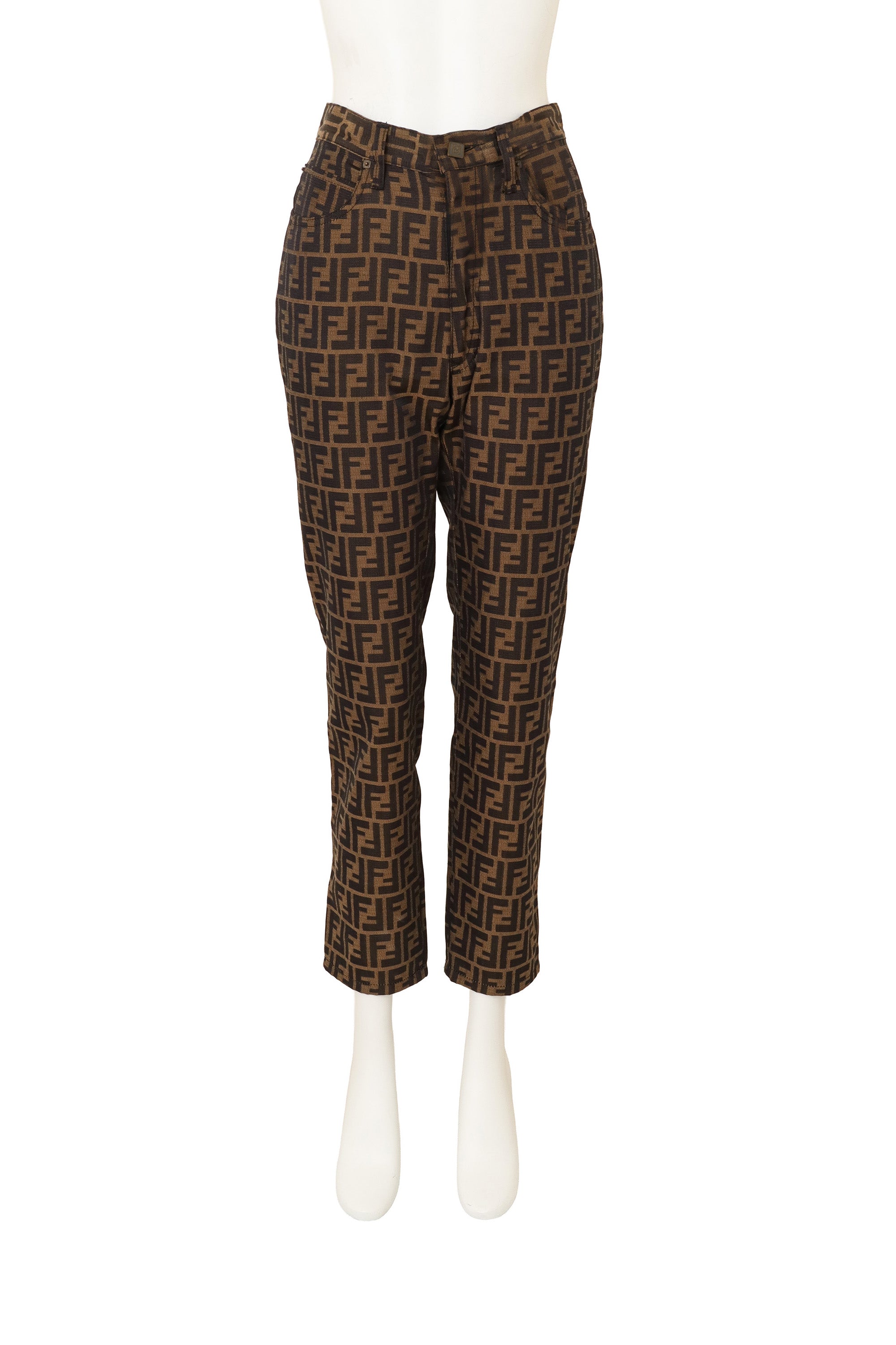 Zucca Monogram Pant II by Fendi on mannequin @ Recess LA