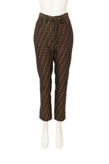 Zucca Monogram Pant II by Fendi on mannequin @ Recess LA