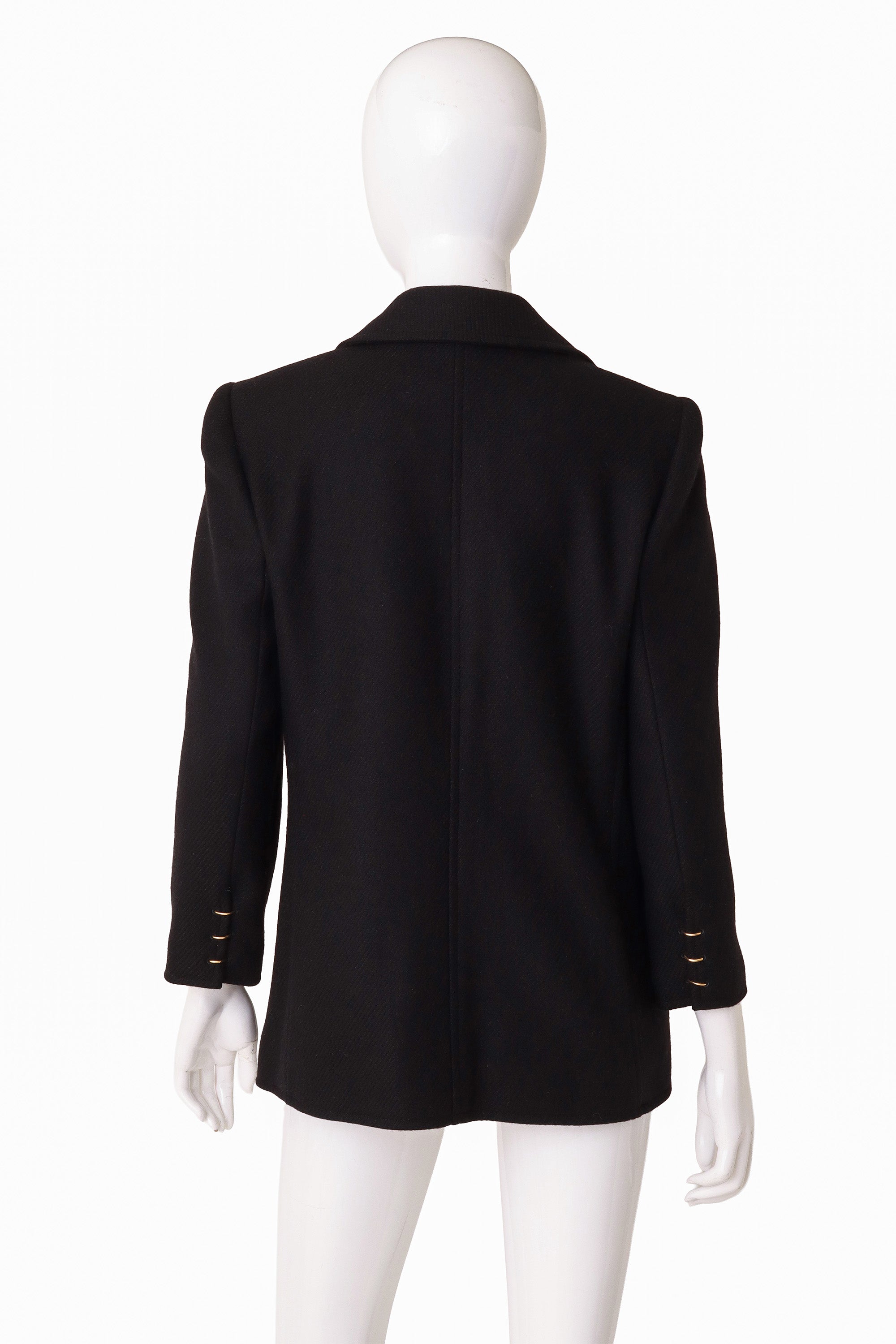 Ring detail blazer by Valentino on mannequin back @ Recess LA
