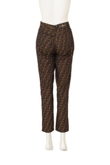 Zucca Monogram Pant II by Fendi on mannequin back @ Recess LA
