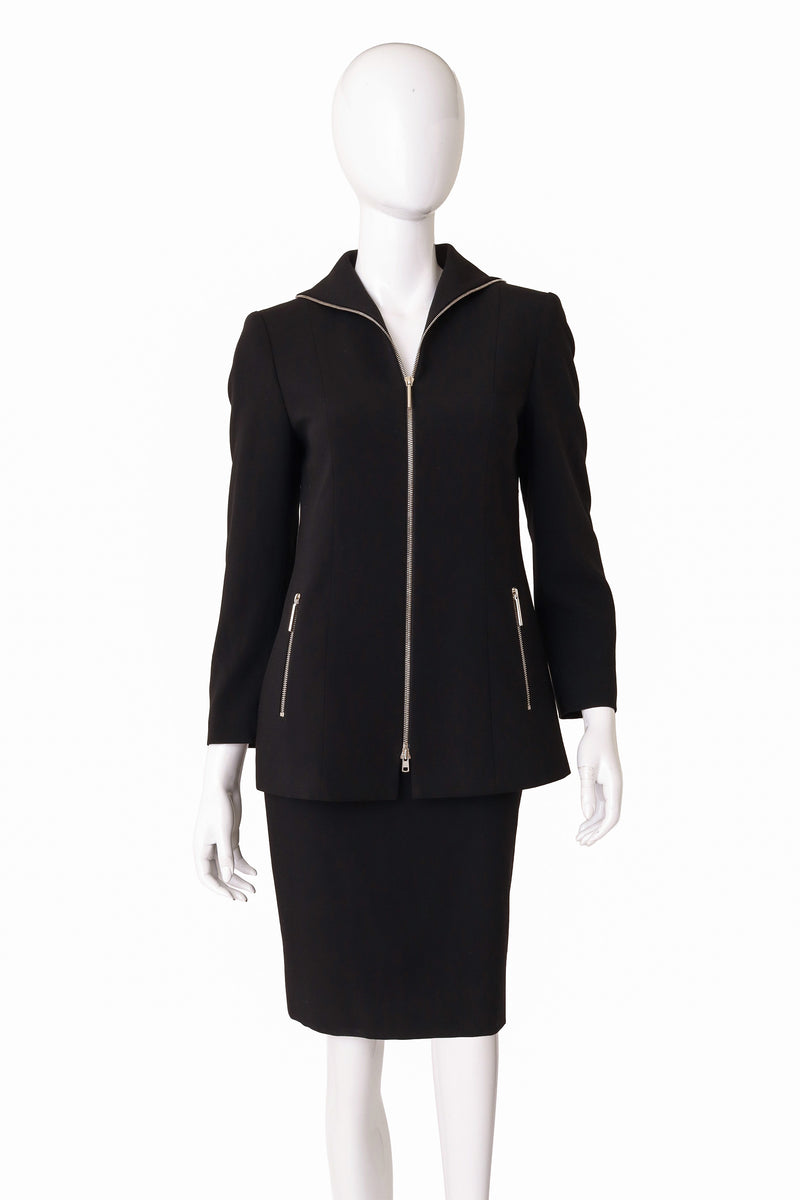  jacket and skirt suit by Mondi on mannequin @ Recess LA