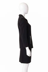  jacket and skirt suit by Mondi on mannequin side @ Recess LA