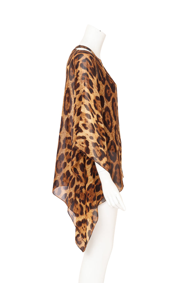 Michael Kors Swimsuit, Poncho & Belt Set on mannequin side @ Recess LA
