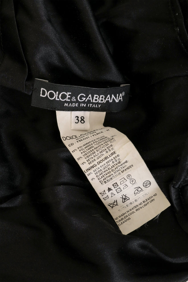 Ruched Lace Cocktail Dress by Dolce & Gabbana label @ Recess LA