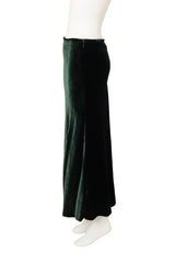 Vintage Ralph Lauren Velvet Maxi Skirt on mannequin side @ Recess LA