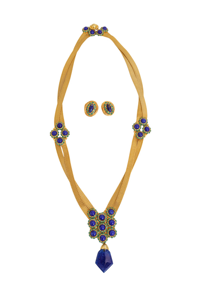 Necklace & Earrings Set by William De Lillo @ Recess LA