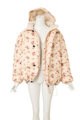 Louis Vuitton Floral Monogram Puffer Jacket unzipped @ Recess LA 