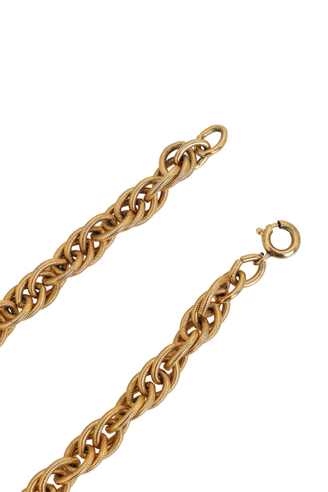 Fish Hook Pendant Necklace by Napier clasp @ Recess LA