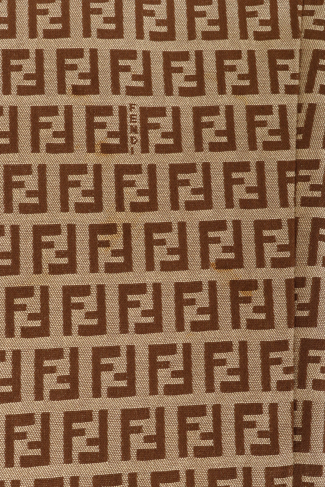 Vintage Fendi Zucca Monogram Slim Trouser stains 1 @ Recess LA