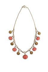 Shell Cabochon Charm Necklace @ Recess LA