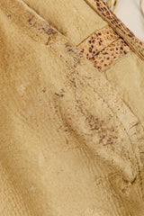 Vintage Burray Olsen Fringe Beaded Halter Top stains @ Recess LA