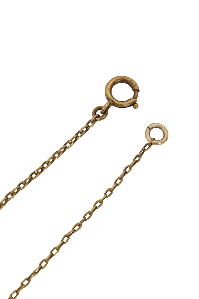 Shell Cabochon Charm Necklace clasp @ Recess LA
