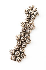 Sterling Rosette Bracelet open @ Recess LA