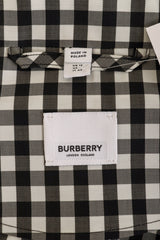Burberry 2020 S/S Gingham Ruffle Rain Coat tags @ Recess LA 