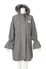 Burberry 2020 S/S Gingham Ruffle Rain Coat @ Recess LA 