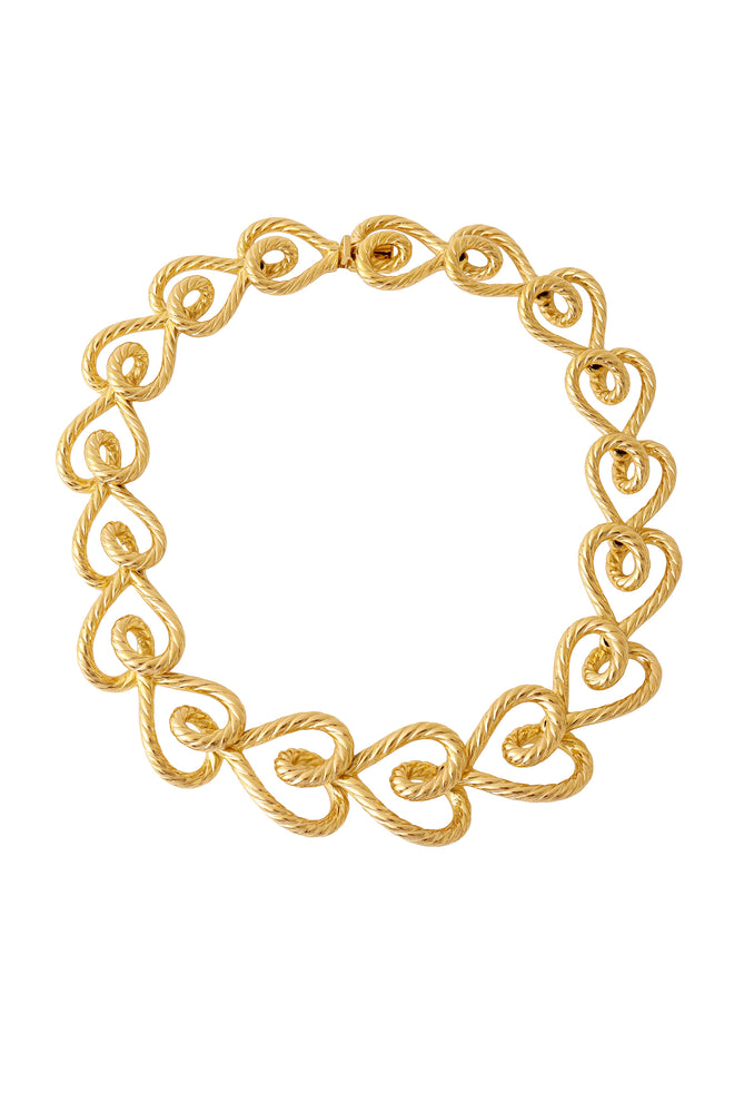 heart collar necklace by Christian Dior @ Recess LA