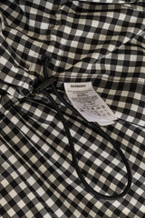 Burberry 2020 S/S Gingham Ruffle Rain Coat tag 2 @ Recess LA 