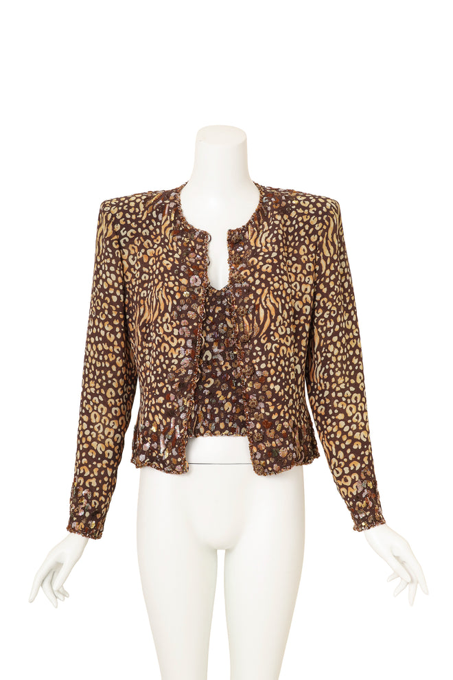 Vintage Emanuel Ungaro Bustier Tank & Jacket Set @ Recess LA 