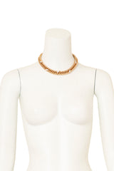 Crystal Chain Collar by Bijoux Cascio on mannequin @ Recess LA