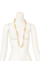 Pearl Egg Link Necklace by St. John on mannequin @ Recess LA