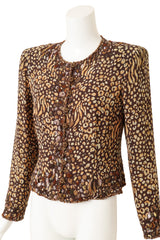 Vintage Emanuel Ungaro Bustier Tank & Jacket Set close up @ Recess LA 