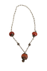 Ornate Lantern Bead Necklace @ Recess LA