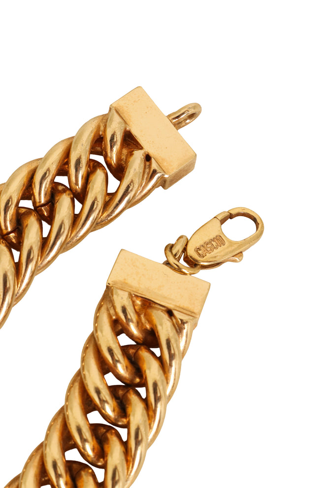 Crystal Chain Collar by Bijoux Cascio clasp open Cascio @ Recess LA