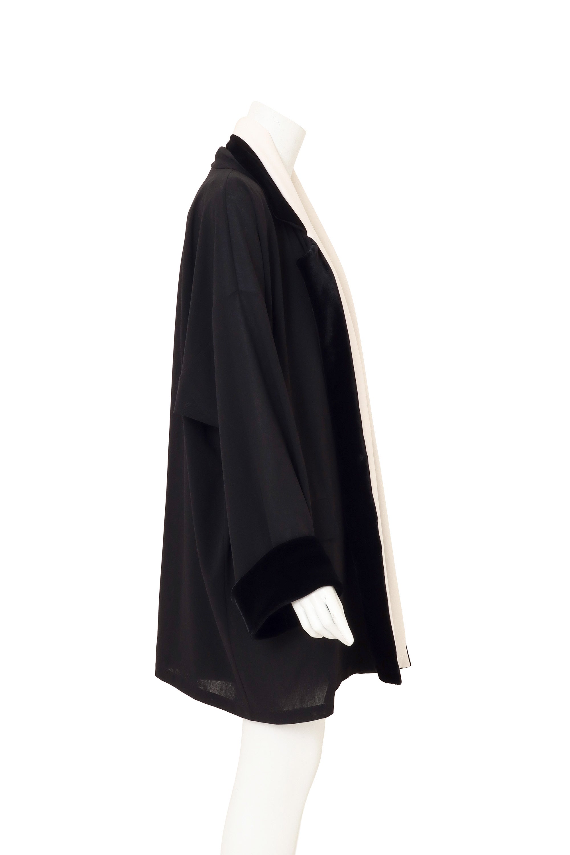 Louis Vuitton Double Lapel Kimono Jacket on mannequin side @ Recess LA