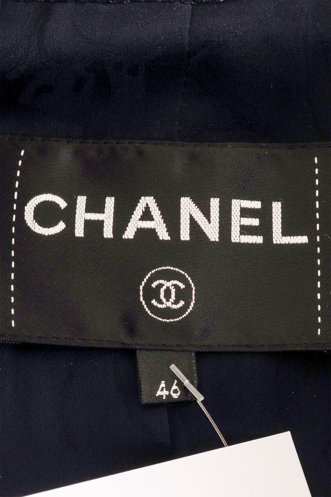 2019C Lamé Tweed Blazer by Chanel label @ Recess LA