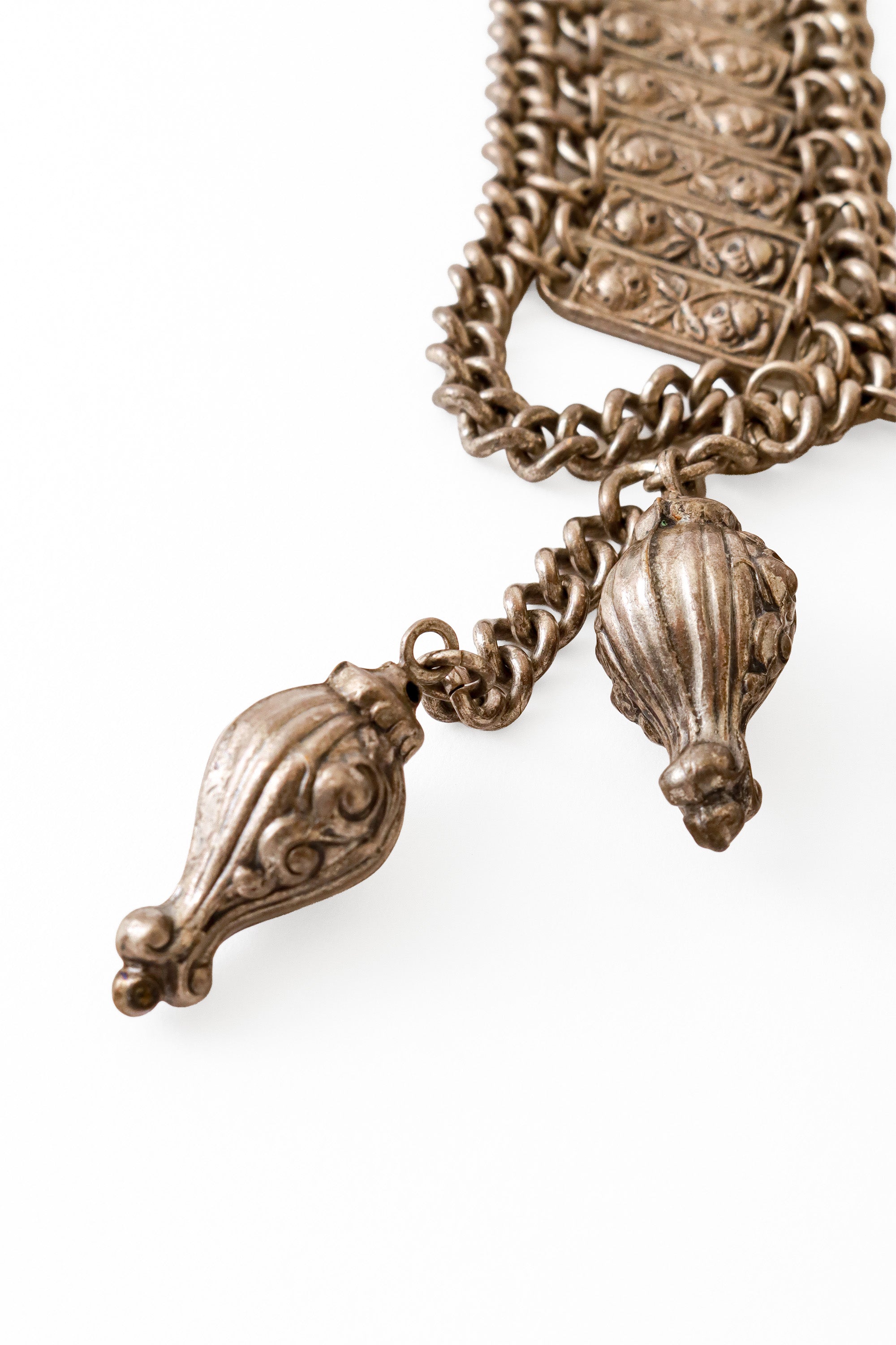 Filigree Bar Chain Dangle Collar baubles @ Recess LA 