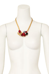Winged Scarab Necklace on mannequin @ Recess LA  