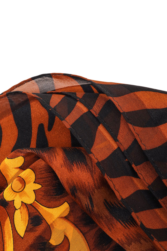 Vintage Roberta Di Camerino Baroque Animal Print Scarf @ Recess LA