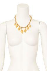 Seashell Charm Collar Necklace on mannequin @ Recess LA 