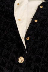  Chanel Eyelash Tweed Jacket close  @ Recess LA
