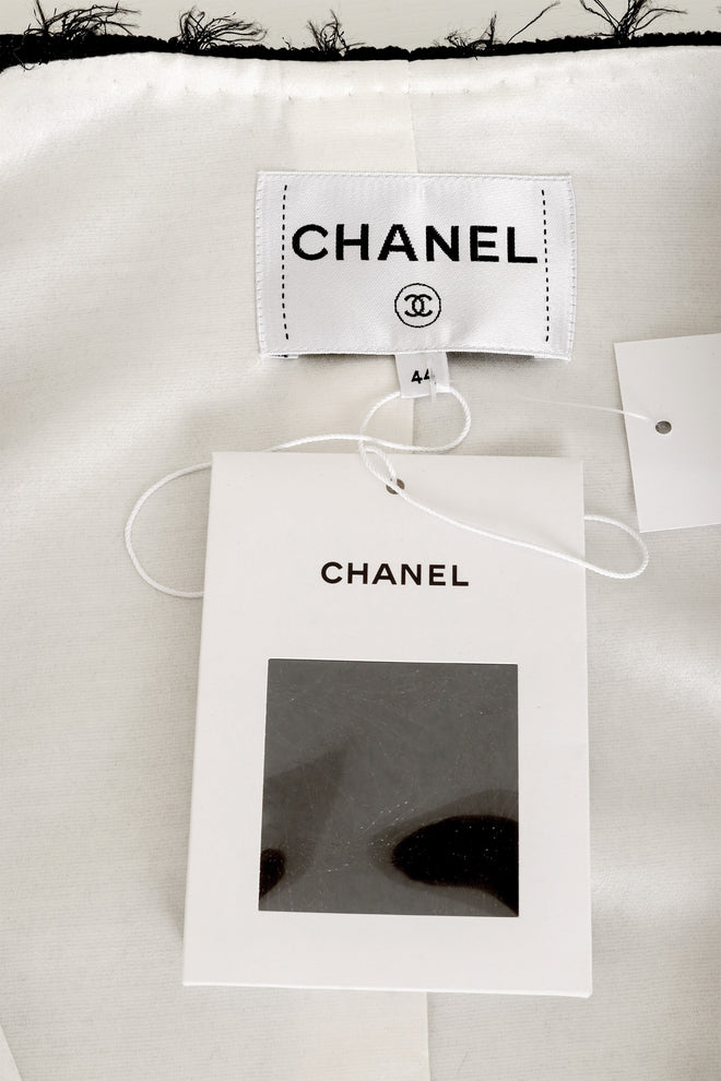  Chanel Eyelash Tweed Jacket label @ Recess LA