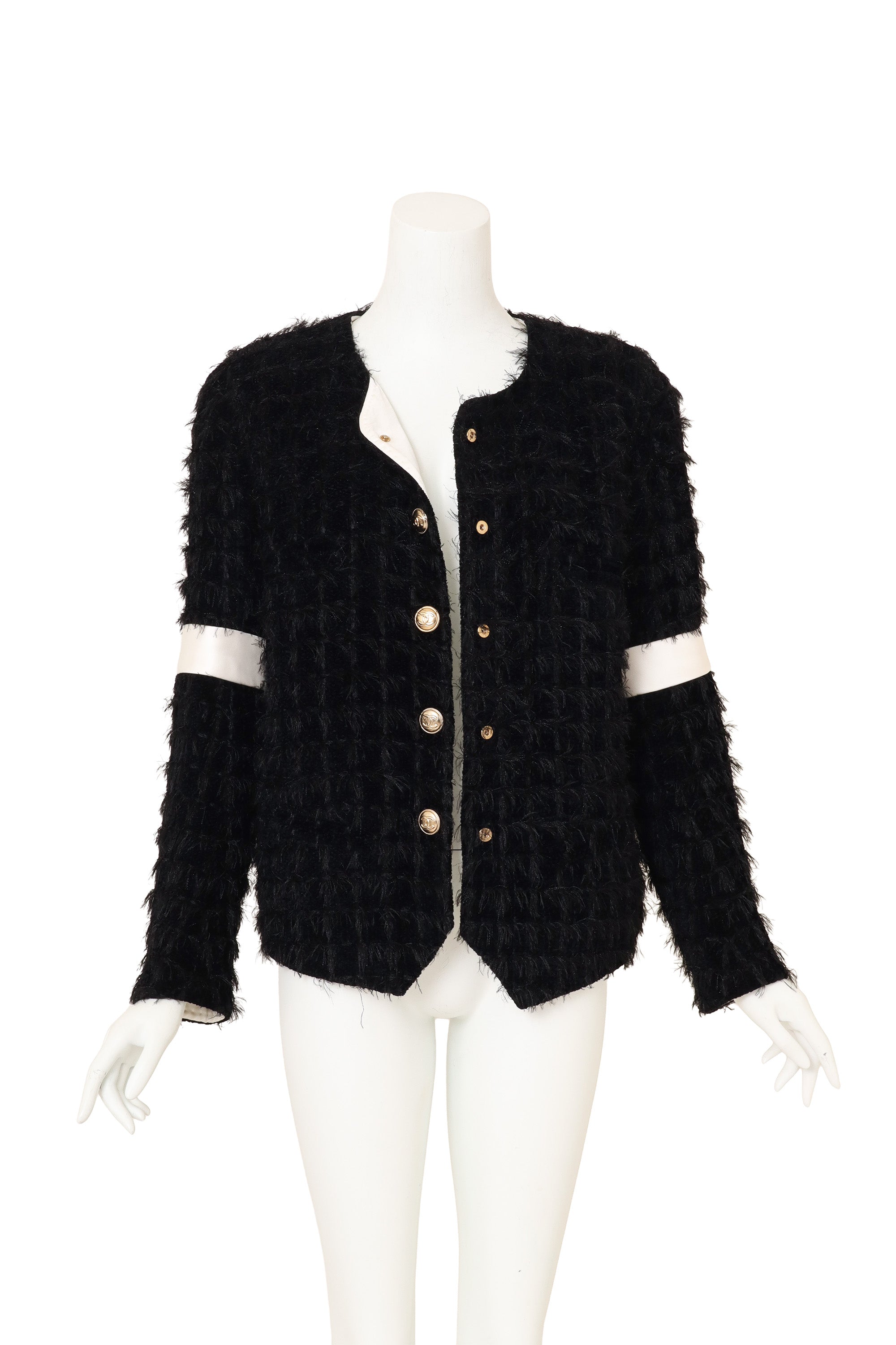  Chanel Eyelash Tweed Jacket on mannequin @ Recess LA