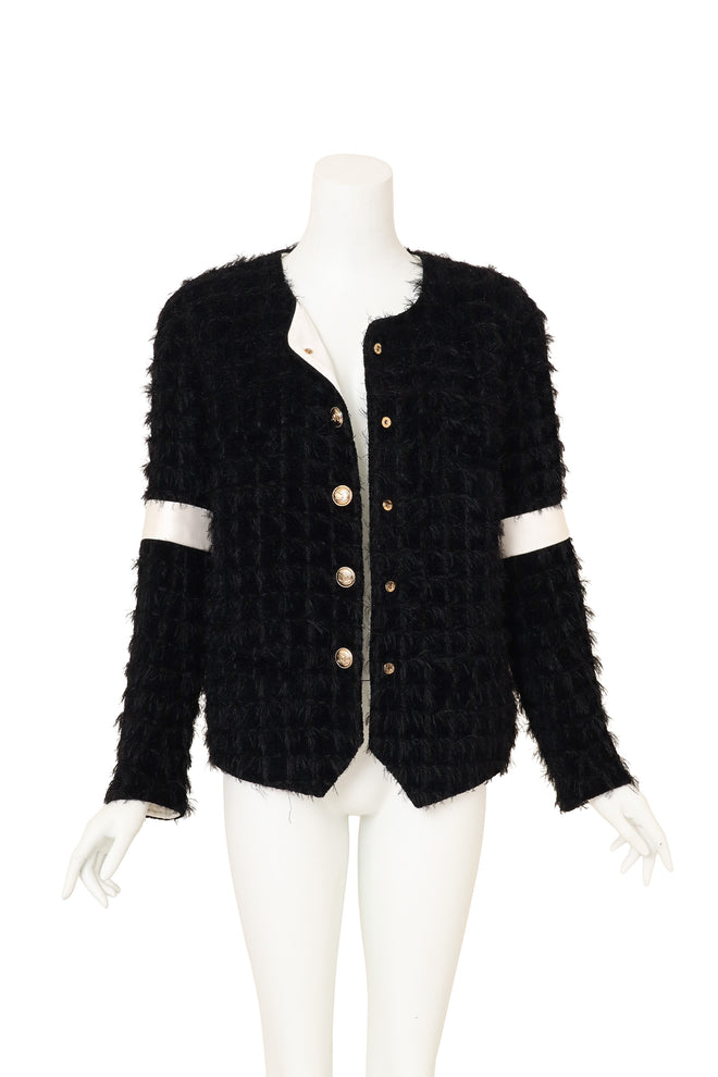  Chanel Eyelash Tweed Jacket on mannequin @ Recess LA