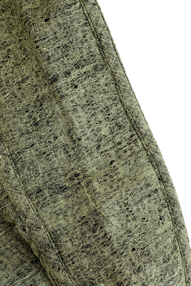 Vintage Fendi Two Tone Trench Duster Jacket flaw @ Recess LA 
