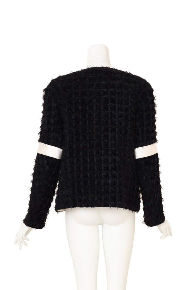  Chanel Eyelash Tweed Jacket on mannequin back @ Recess LA