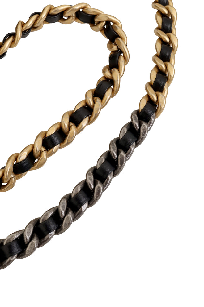 Chanel Shearling Round Vanity Bag chain @ Recess LA